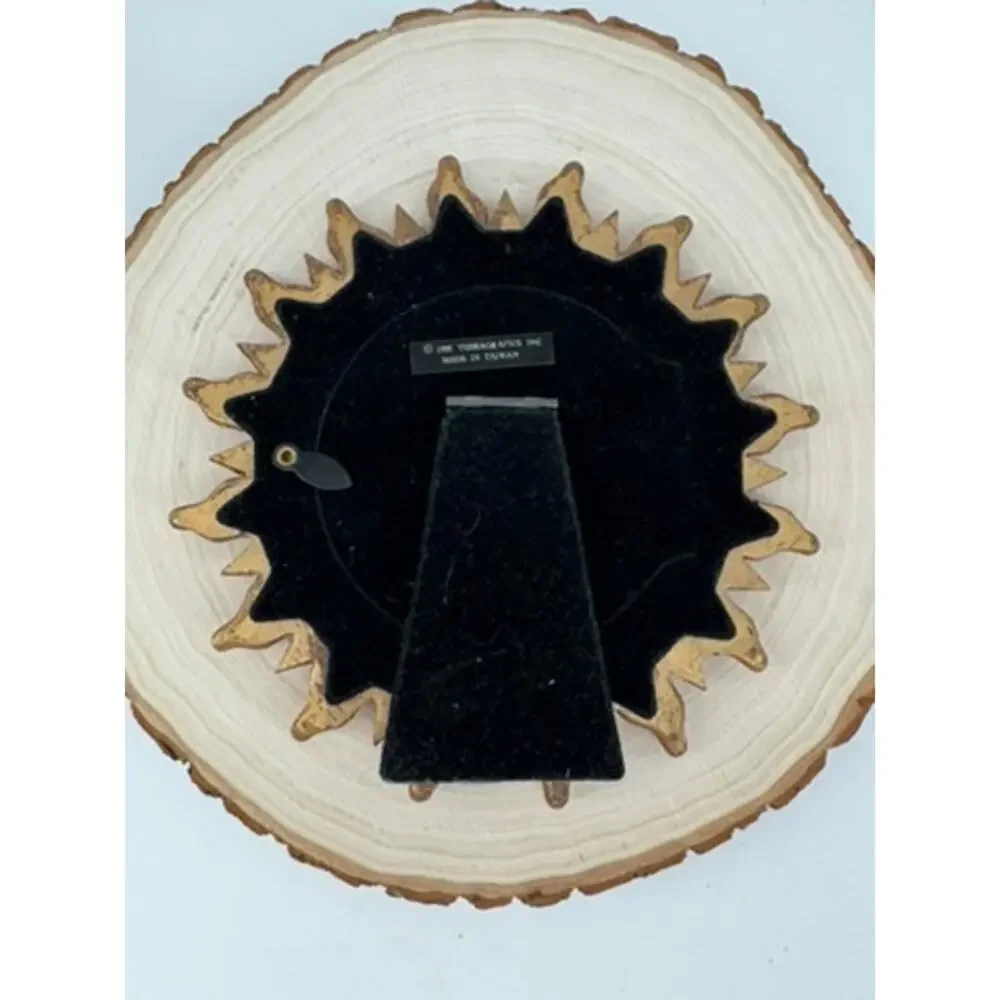Vintage Gold Sunburst Celestial Picture Frame 7